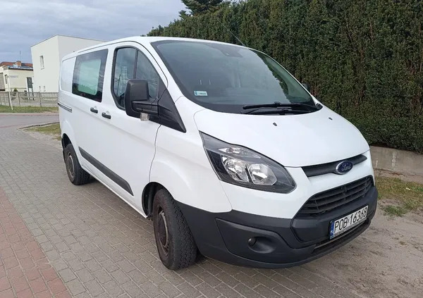 Ford Transit Custom cena 48000 przebieg: 185000, rok produkcji 2017 z Oborniki małe 79